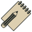 pen type content writing icon